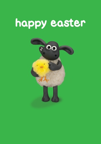 Shaun the Sheep Happy Easter Greetings Card